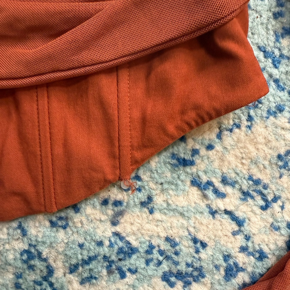 Rust Long Sleeve Going Out Top - Picture 3 of 4